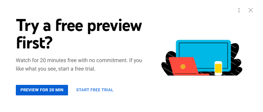 Try a Free Preview First?