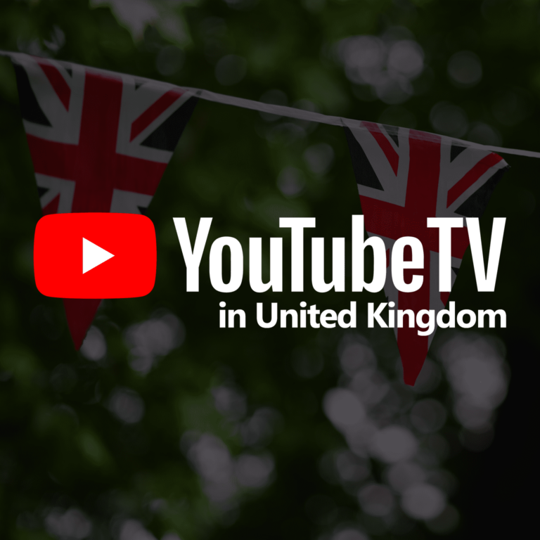 Watch YouTube TV in UK